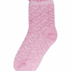 Allegra K Women 10 Pack Hearts Embroidery Cotton Stringy Selvedge Cuff Ankle Socks Accessories