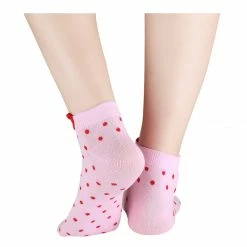 Allegra K Low Cut Ankle Socks Cute Cotton Red Bowknot White Dots 10 Pairs Accessories 68 Allegra K Low Cut Ankle Socks Cute Cotton Red Bowknot White Dots 10 Pairs Accessories