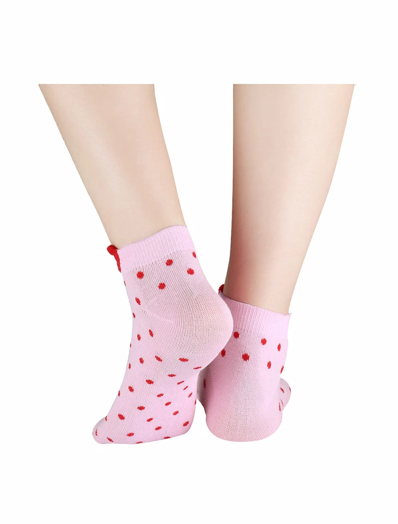 Allegra K Low Cut Ankle Socks Cute Cotton Red Bowknot White Dots 10 Pairs Accessories 27 Allegra K Low Cut Ankle Socks Cute Cotton Red Bowknot White Dots 10 Pairs Accessories