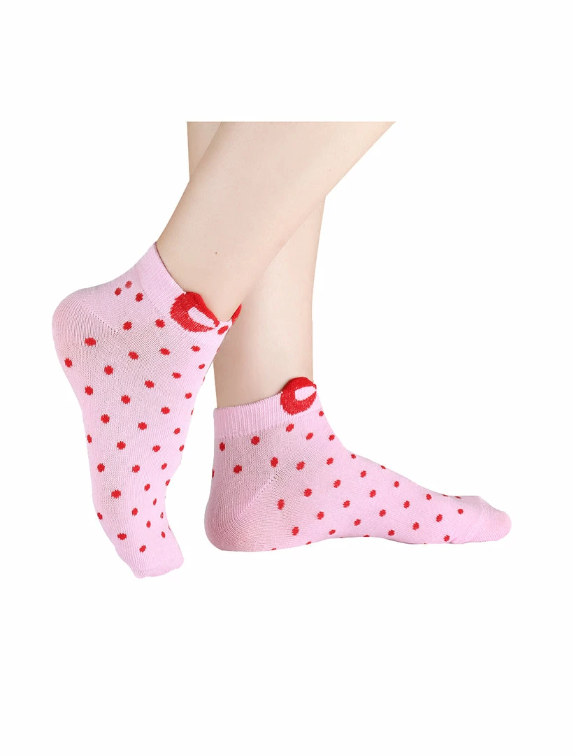 Allegra K Low Cut Ankle Socks Cute Cotton Red Bowknot White Dots 10 Pairs Accessories 28 Allegra K Low Cut Ankle Socks Cute Cotton Red Bowknot White Dots 10 Pairs Accessories