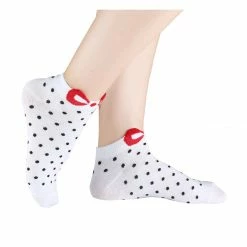 Allegra K Low Cut Ankle Socks Cute Cotton Red Bowknot White Dots 10 Pairs Accessories 62 Allegra K Low Cut Ankle Socks Cute Cotton Red Bowknot White Dots 10 Pairs Accessories