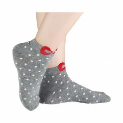 Allegra K Low Cut Ankle Socks Cute Cotton Red Bowknot White Dots 10 Pairs Accessories 55 Allegra K Low Cut Ankle Socks Cute Cotton Red Bowknot White Dots 10 Pairs Accessories