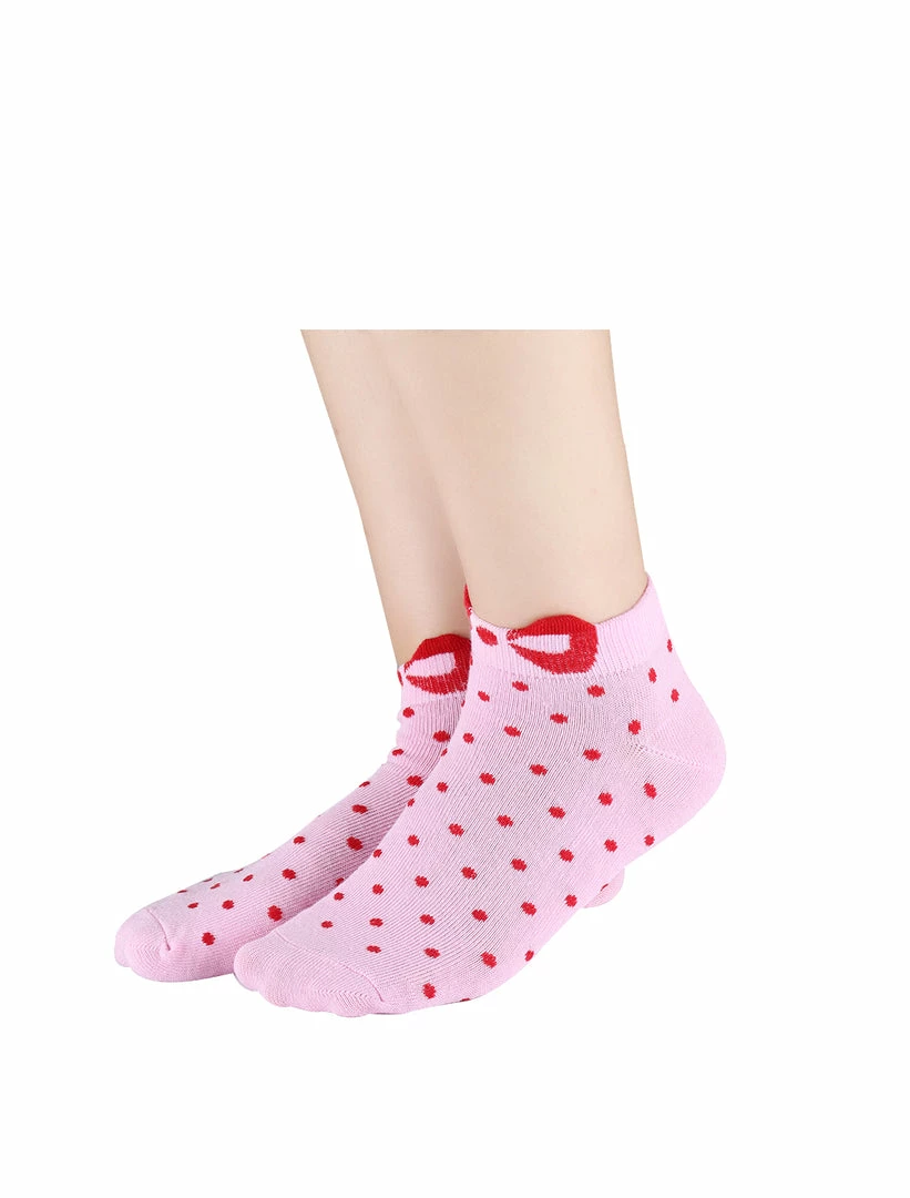 Allegra K Low Cut Ankle Socks Cute Cotton Red Bowknot White Dots 10 Pairs Accessories 42 Allegra K Low Cut Ankle Socks Cute Cotton Red Bowknot White Dots 10 Pairs Accessories
