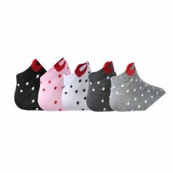 Allegra K Low Cut Ankle Socks Cute Cotton Red Bowknot White Dots 10 Pairs Accessories 84 Allegra K Low Cut Ankle Socks Cute Cotton Red Bowknot White Dots 10 Pairs Accessories