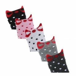 Allegra K Low Cut Ankle Socks Cute Cotton Red Bowknot White Dots 10 Pairs Accessories 85 Allegra K Low Cut Ankle Socks Cute Cotton Red Bowknot White Dots 10 Pairs Accessories