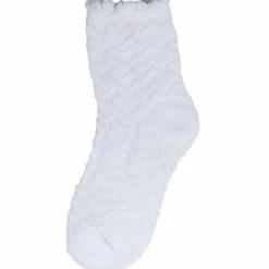 Allegra K Women 10 Pack Hearts Embroidery Cotton Stringy Selvedge Cuff Ankle Socks Accessories