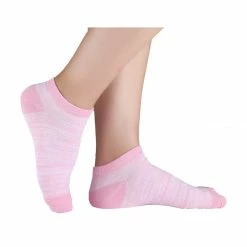 Allegra K Low Cut Ankle Socks Contrast Color Cotton Breathable 10 Pairs Accessories