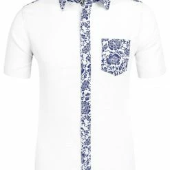 Allegra K 1310 8838 Men Summer Floral Print Pocket Short Sleeve Button Down Hawaiian Shirt 73 Allegra K 1310 8838 Men Summer Floral Print Pocket Short Sleeve Button Down Hawaiian Shirt