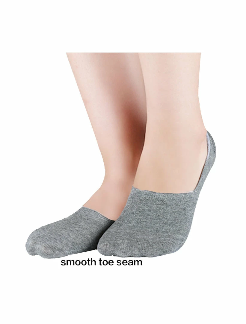 Allegra K Women Non-Slip No Show Socks Invisible Breathable Cotton Low Cut 6 Pairs Accessories 28 Allegra K Women Non-Slip No Show Socks Invisible Breathable Cotton Low Cut 6 Pairs Accessories