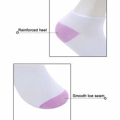 Allegra K Accessories Mother Daughter 6 Pack Invisible Colour Block Breathable Ankle Socks