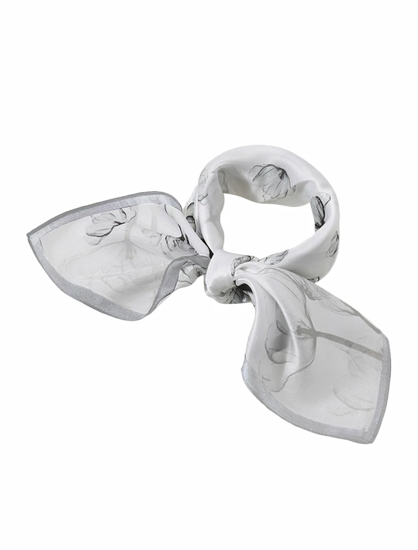 Allegra K Scarves & Shawls Women Fashionable Floral Graphic Print Satin 100% Silk Square Scarf 57 Allegra K Scarves & Shawls Women Fashionable Floral Graphic Print Satin 100% Silk Square Scarf