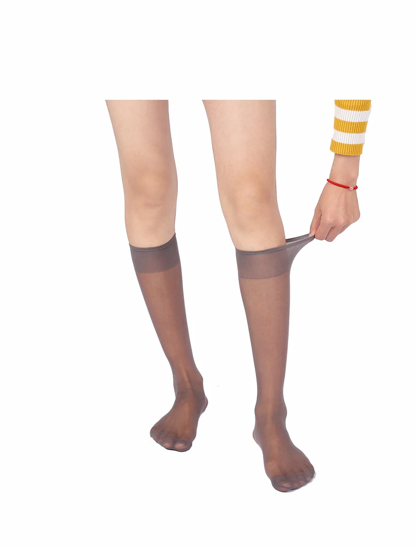 Allegra K Women 10 Pack Silky Knee High Sheer Reinforced Toe Socks Stockings 16 Allegra K Women 10 Pack Silky Knee High Sheer Reinforced Toe Socks Stockings