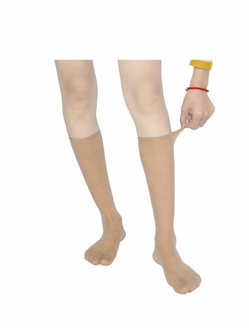 Allegra K Women 10 Pack Silky Knee High Sheer Reinforced Toe Socks Stockings 11 Allegra K Women 10 Pack Silky Knee High Sheer Reinforced Toe Socks Stockings