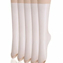 Allegra K Women 10 Pack Silky Knee High Sheer Reinforced Toe Socks Stockings 34 Allegra K Women 10 Pack Silky Knee High Sheer Reinforced Toe Socks Stockings