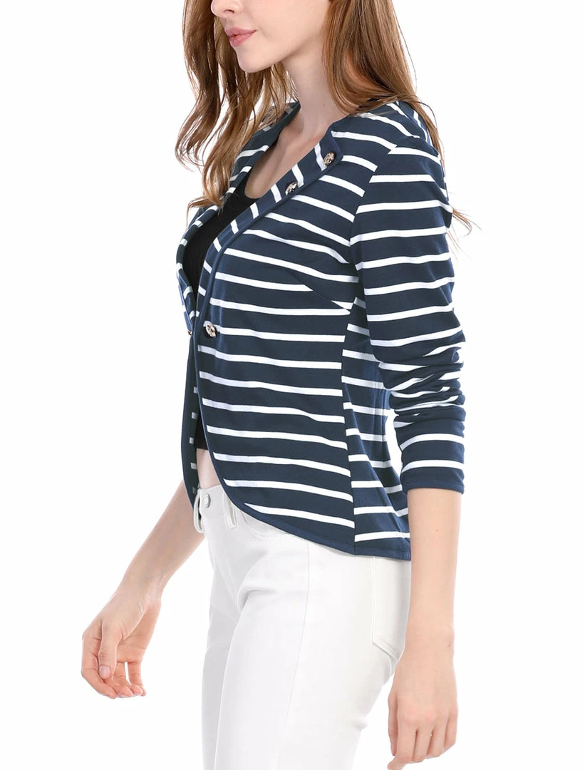 Women Allegra K Shawl Collar Blazer With Hook-eye Closure 14 Women Allegra K Shawl Collar Blazer With Hook-eye Closure