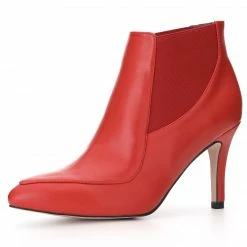 Allegra K Shoes Women Pointed Toe Stiletto High Heel Chelsea Booties 70 Allegra K Shoes Women Pointed Toe Stiletto High Heel Chelsea Booties