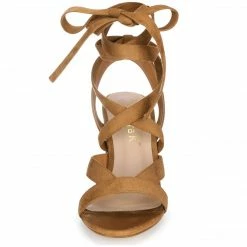 Allegra K Women Open Toe Crisscross Lace Up Chunky Heel Sandals 73 Allegra K Women Open Toe Crisscross Lace Up Chunky Heel Sandals