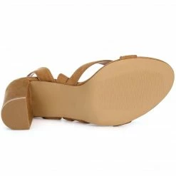 Allegra K Women Open Toe Crisscross Lace Up Chunky Heel Sandals 76 Allegra K Women Open Toe Crisscross Lace Up Chunky Heel Sandals