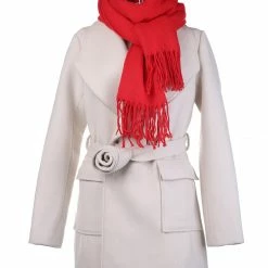 Allegra K Accessories 1606-D27 Women Rectangle Shape Winter Warm Long Knitted Scarf