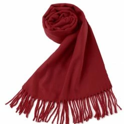 Allegra K Accessories 1606-D27 Women Rectangle Shape Winter Warm Long Knitted Scarf