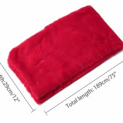 Allegra K Accessories 1606-D27 Women Rectangle Shape Winter Warm Long Knitted Scarf