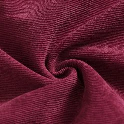 Allegra K Women's Corduroy Button Decor A Line Suspender Overall Skirt Dress