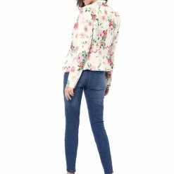 Women Allegra K Notched Lapel Open Front Blazer In Floral Print 102 Women Allegra K Notched Lapel Open Front Blazer In Floral Print