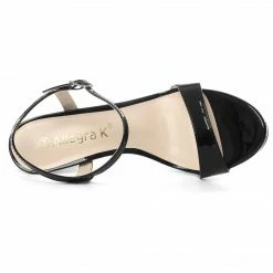 Allegra K Shoes Women Open Toe Stiletto Heel Ankle Strap Dress Sandals