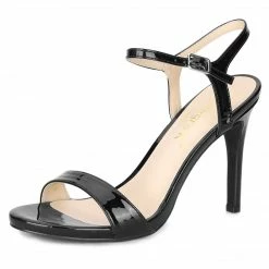 Allegra K Shoes Women Open Toe Stiletto Heel Ankle Strap Dress Sandals