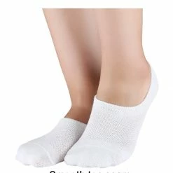 Allegra K Unisex Nonslip No Show Socks Mesh Breathable Low Cut Cotton 5 Pairs Accessories