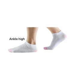 Allegra K Accessories Mother Daughter 6 Pack Invisible Colour Block Breathable Ankle Socks