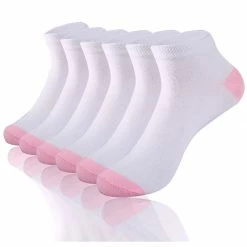 Allegra K Accessories Mother Daughter 6 Pack Invisible Colour Block Breathable Ankle Socks
