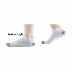 Allegra K Accessories Mother Daughter 6 Pack Invisible Colour Block Breathable Ankle Socks