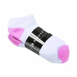 Allegra K Accessories Mother Daughter 6 Pack Invisible Colour Block Breathable Ankle Socks