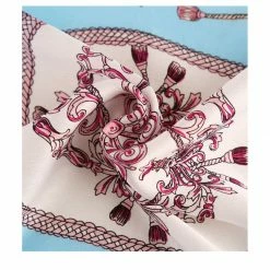 Allegra K Scarves & Shawls Women Fashionable Floral Graphic Print Satin 100% Silk Square Scarf 87 Allegra K Scarves & Shawls Women Fashionable Floral Graphic Print Satin 100% Silk Square Scarf