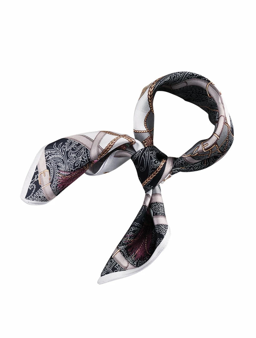 Allegra K Scarves & Shawls Women Fashionable Floral Graphic Print Satin 100% Silk Square Scarf 7 Allegra K Scarves & Shawls Women Fashionable Floral Graphic Print Satin 100% Silk Square Scarf