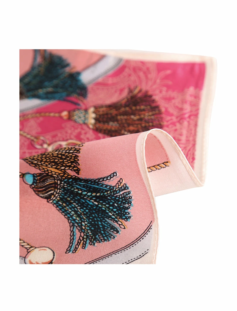 Allegra K Scarves & Shawls Women Fashionable Floral Graphic Print Satin 100% Silk Square Scarf 4 Allegra K Scarves & Shawls Women Fashionable Floral Graphic Print Satin 100% Silk Square Scarf