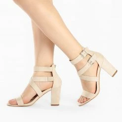Allegra K Women Ankle Strap Cross Design Block Heel Sandals Shoes 31 Allegra K Women Ankle Strap Cross Design Block Heel Sandals Shoes