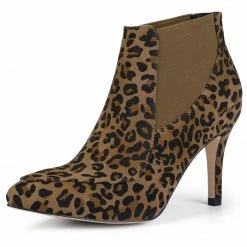 Allegra K Shoes Women Pointed Toe Stiletto High Heel Chelsea Booties 63 Allegra K Shoes Women Pointed Toe Stiletto High Heel Chelsea Booties