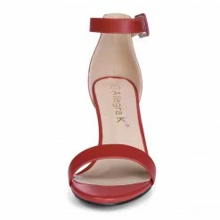 Allegra K Women's High Heels Ankle Strap Chunky Heel Sandals Shoes 73 Allegra K Women's High Heels Ankle Strap Chunky Heel Sandals Shoes