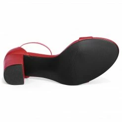 Allegra K Women's High Heels Ankle Strap Chunky Heel Sandals Shoes 76 Allegra K Women's High Heels Ankle Strap Chunky Heel Sandals Shoes