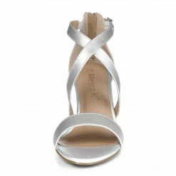 Allegra K HJ284H-03 Women Chunky Heel Crisscross Straps Dress Sandals 45 Allegra K HJ284H-03 Women Chunky Heel Crisscross Straps Dress Sandals