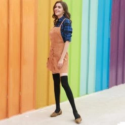 Allegra K Shoes HFP-3 Women Slip On Padded Insole Pointed Toe Loafer Flats