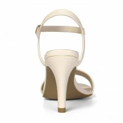 Allegra K Shoes Women Open Toe Stiletto Heel Ankle Strap Dress Sandals