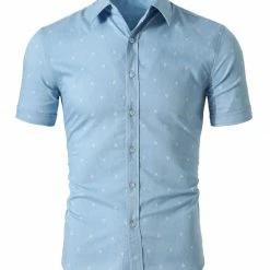 Allegra K Men's Shirts Short Sleeve Button Down Floral Printed Shirt 50 Allegra K Men's Shirts Short Sleeve Button Down Floral Printed Shirt