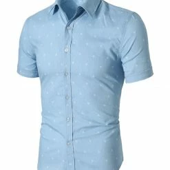 Allegra K Men's Shirts Short Sleeve Button Down Floral Printed Shirt 49 Allegra K Men's Shirts Short Sleeve Button Down Floral Printed Shirt