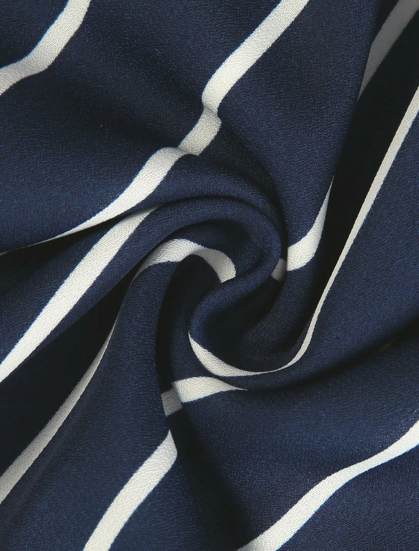 Allegra K Women's Stripes Button Front Elastic Back A Line Midi Skirt 51 Allegra K Women's Stripes Button Front Elastic Back A Line Midi Skirt