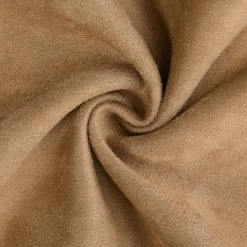 Allegra K Faux Suede Short Jacket With Revere Collar Clothing