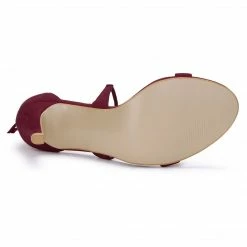 Allegra K Women Open Toe Stiletto High Heel Lace-Up Sandals Shoes 41 Allegra K Women Open Toe Stiletto High Heel Lace-Up Sandals Shoes