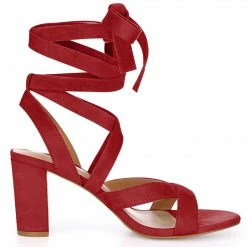 Allegra K Women Open Toe Crisscross Lace Up Chunky Heel Sandals 70 Allegra K Women Open Toe Crisscross Lace Up Chunky Heel Sandals